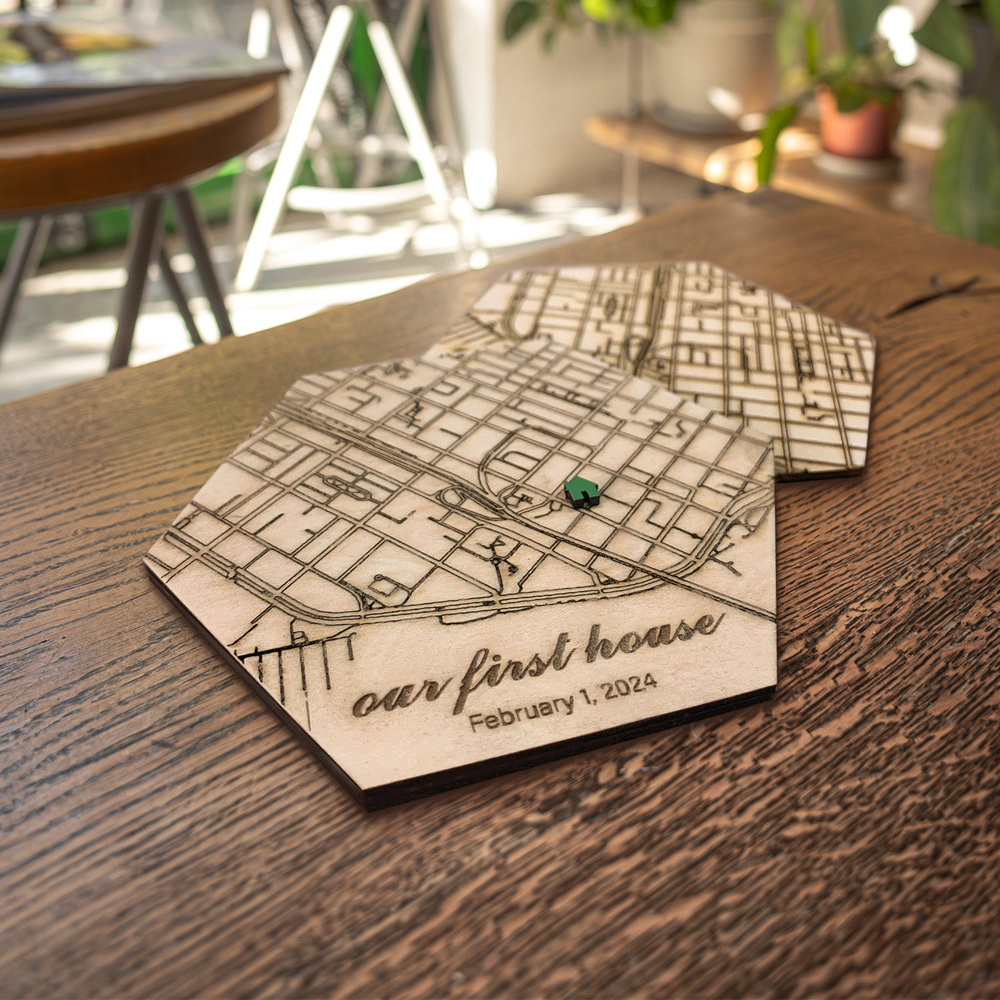 Property Address GPS Map Sign
