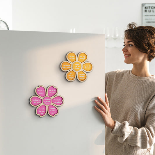 Mothers Day Message Wooden Fridge Magnet