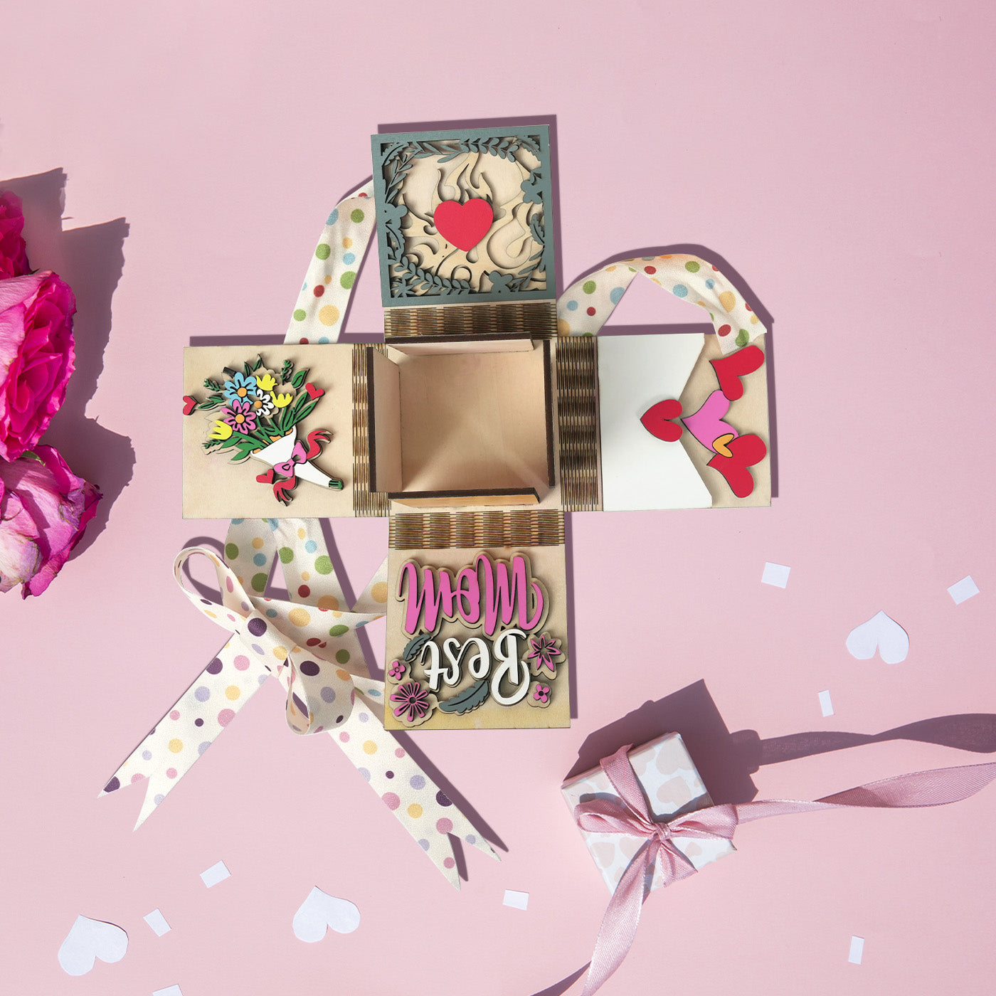 Mothers Day Surprise Gift Box Jack-in-the-box