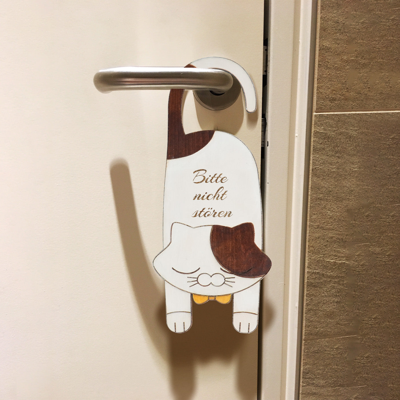 Haustier-Do Not Disturb Türhänger Zeichen (Deutschland)