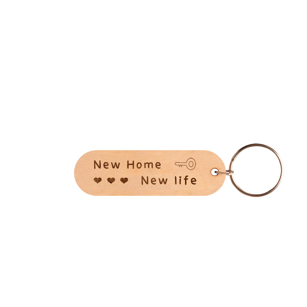 New Home New Life Keychain V1