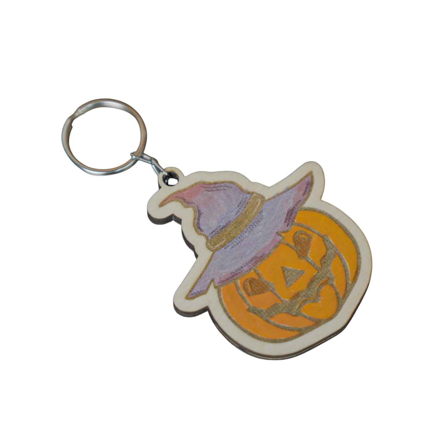 Halloween Pumpkin Keychain