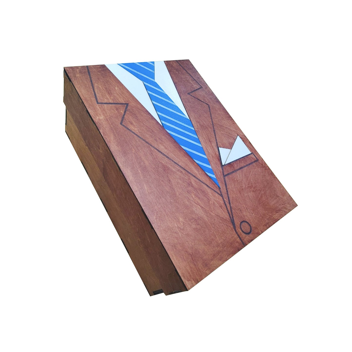 Suit wooden shoe box gift box