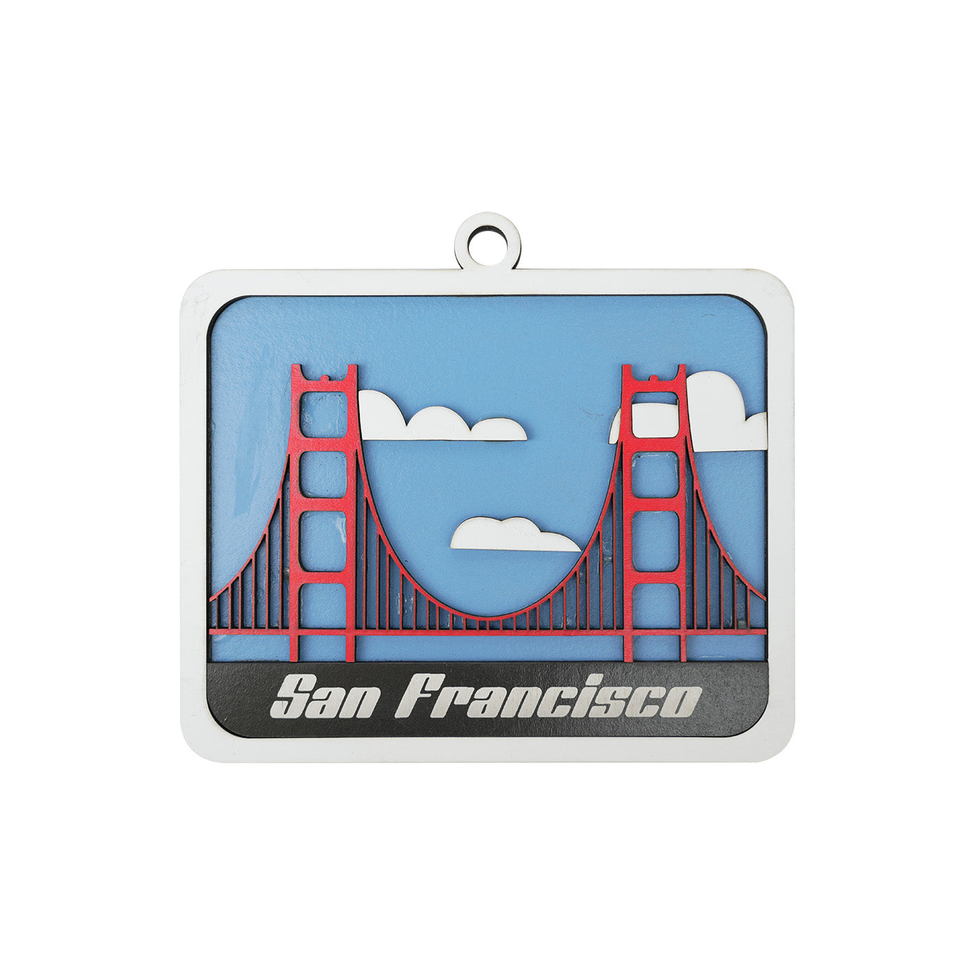 San Francisco Travel Commemorative Plaque