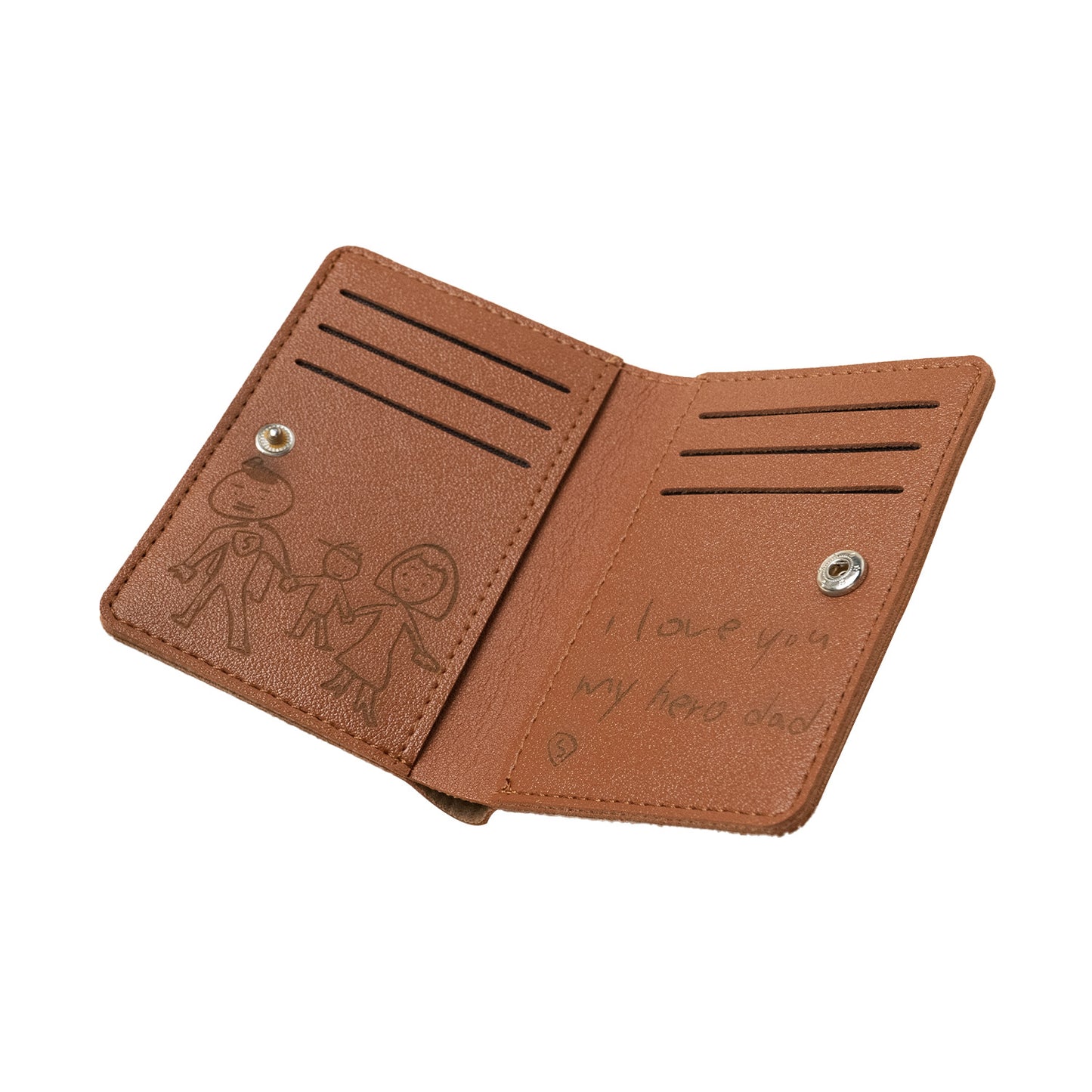 Father's Day Children's Illustration Wallet
