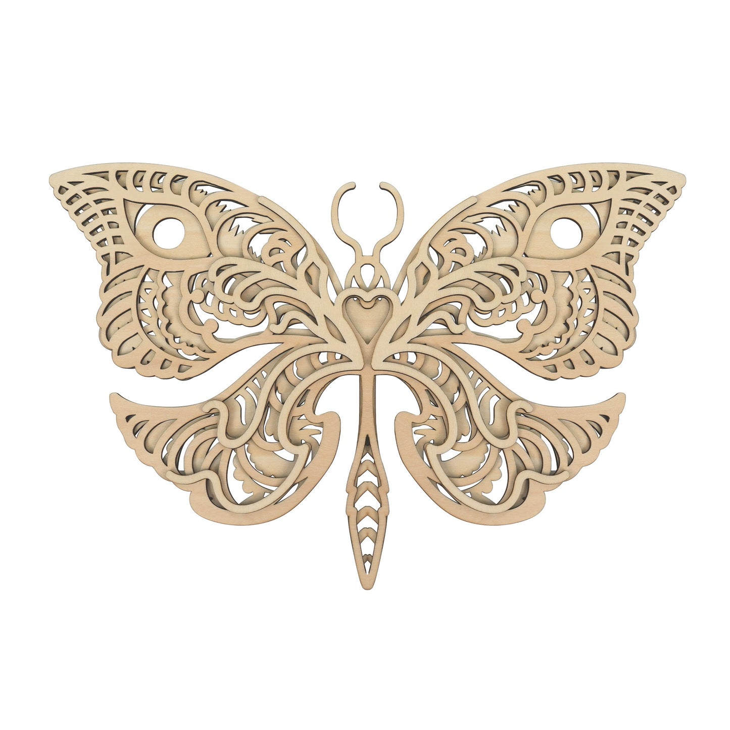 Butterfly Multi-layer Wall Decor