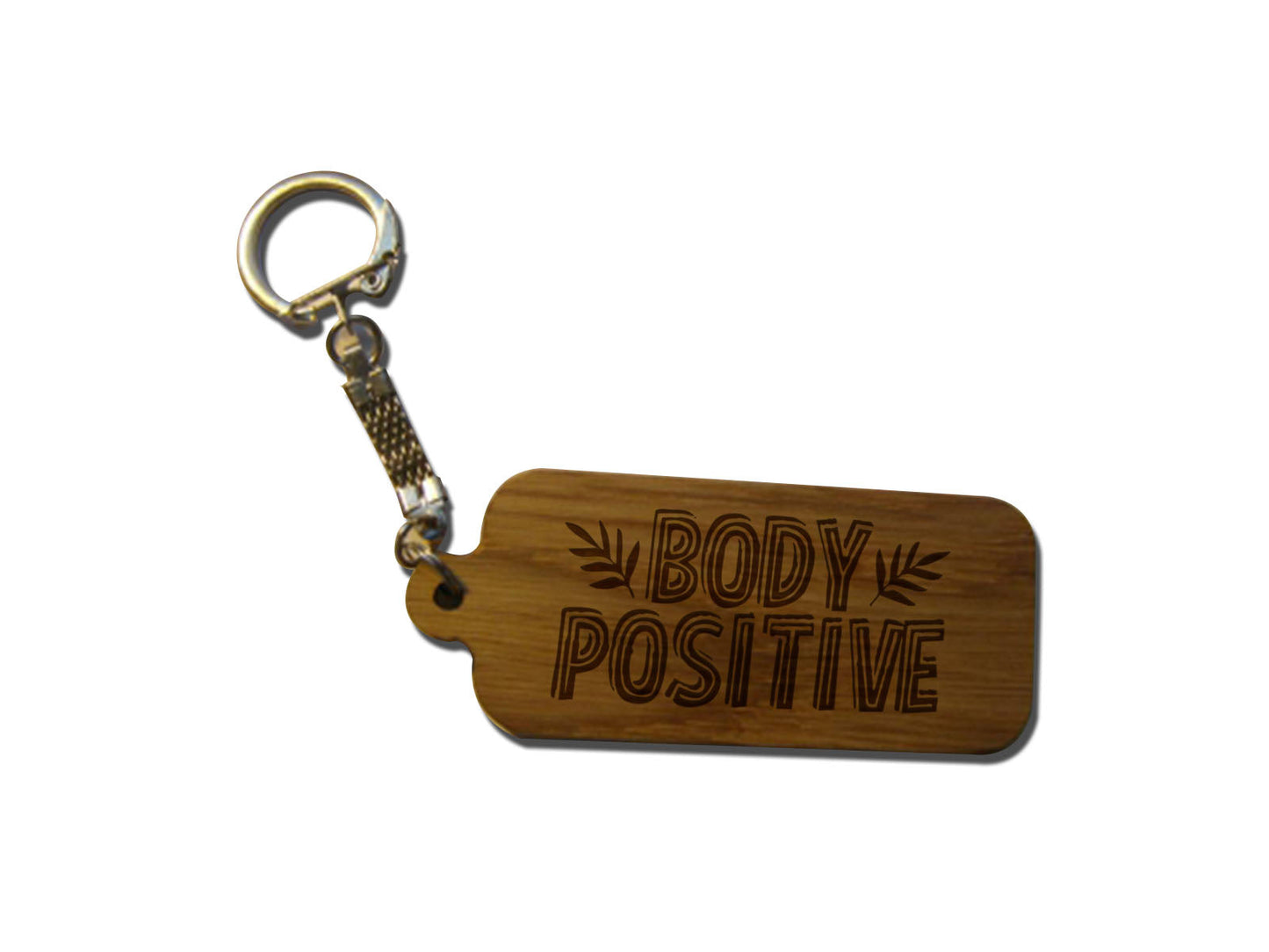 Wooden Keychain Pendant 02