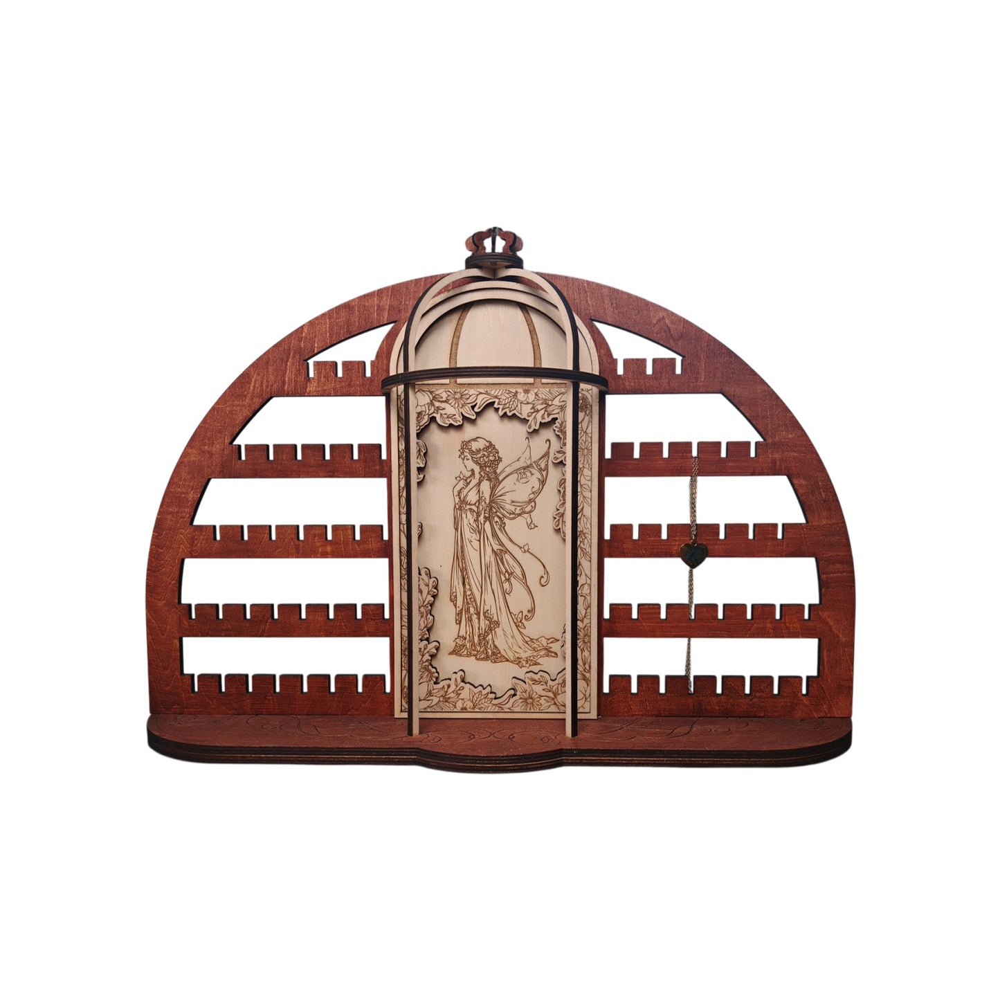 Flower fairy jewelry rack