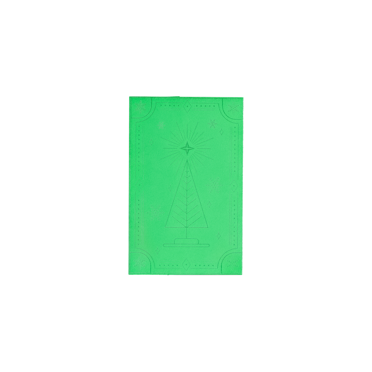Christmas Card Pattern Engraving