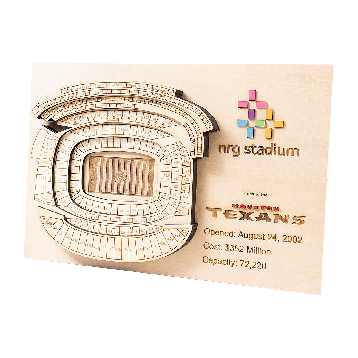 Houston Stadium 3D Seating Map