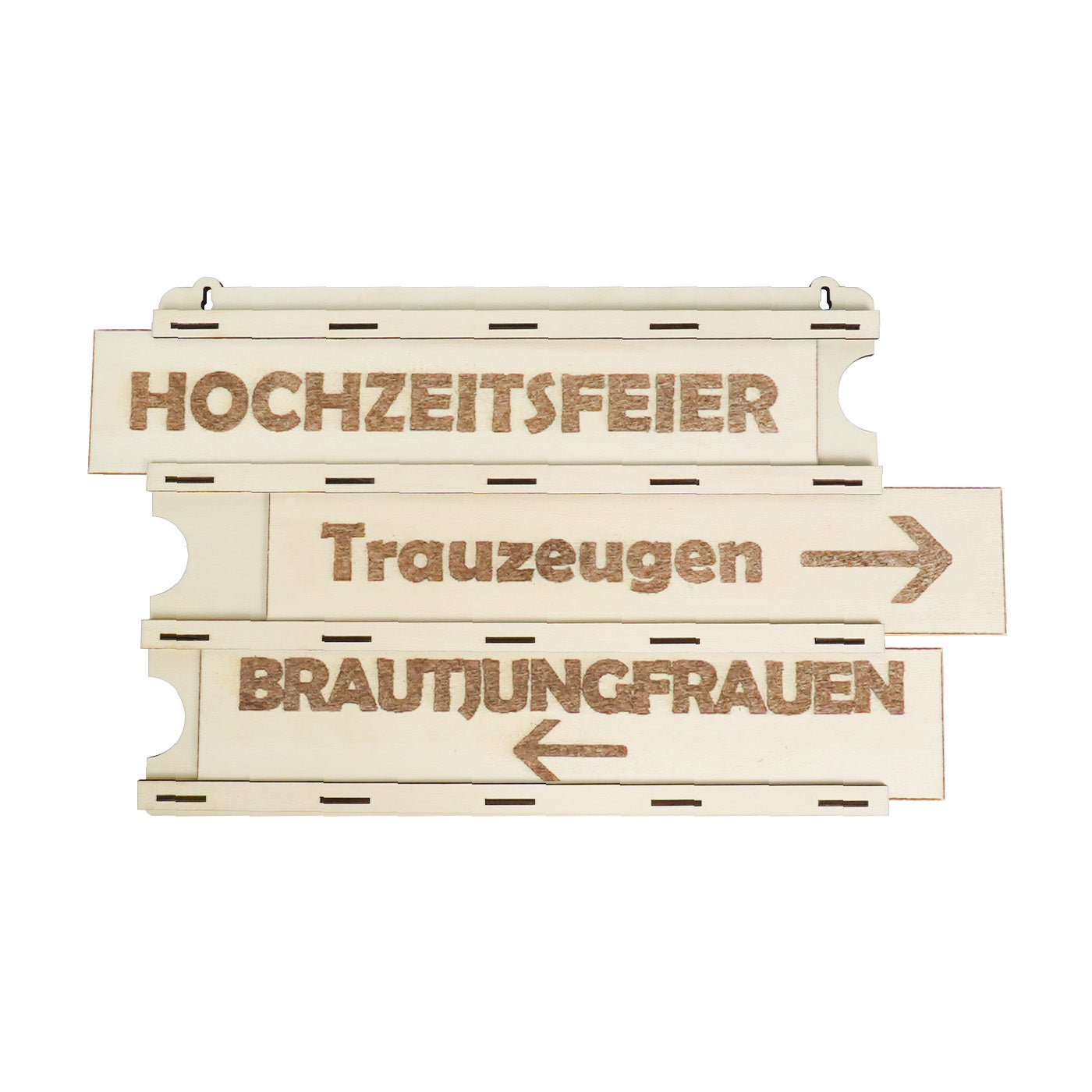 Wegweiser für Hochzeitsfeier(Germany)