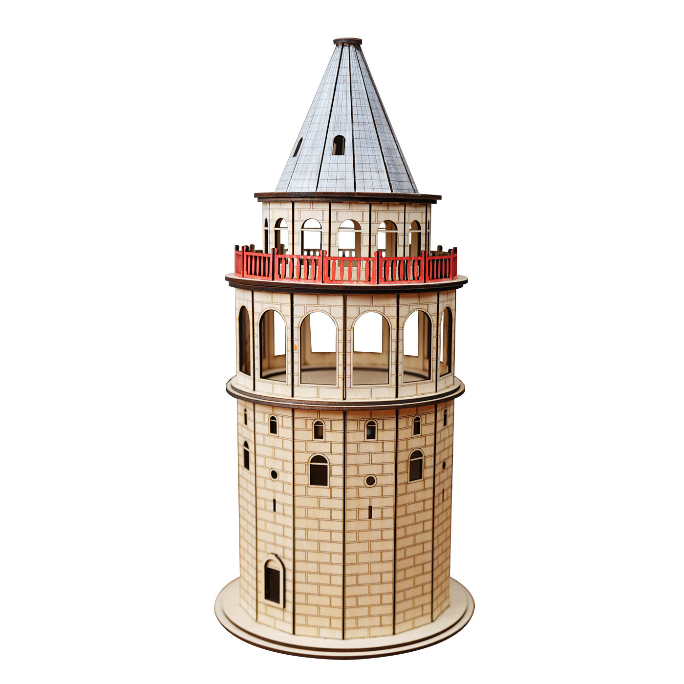 Wooden Tower Model
