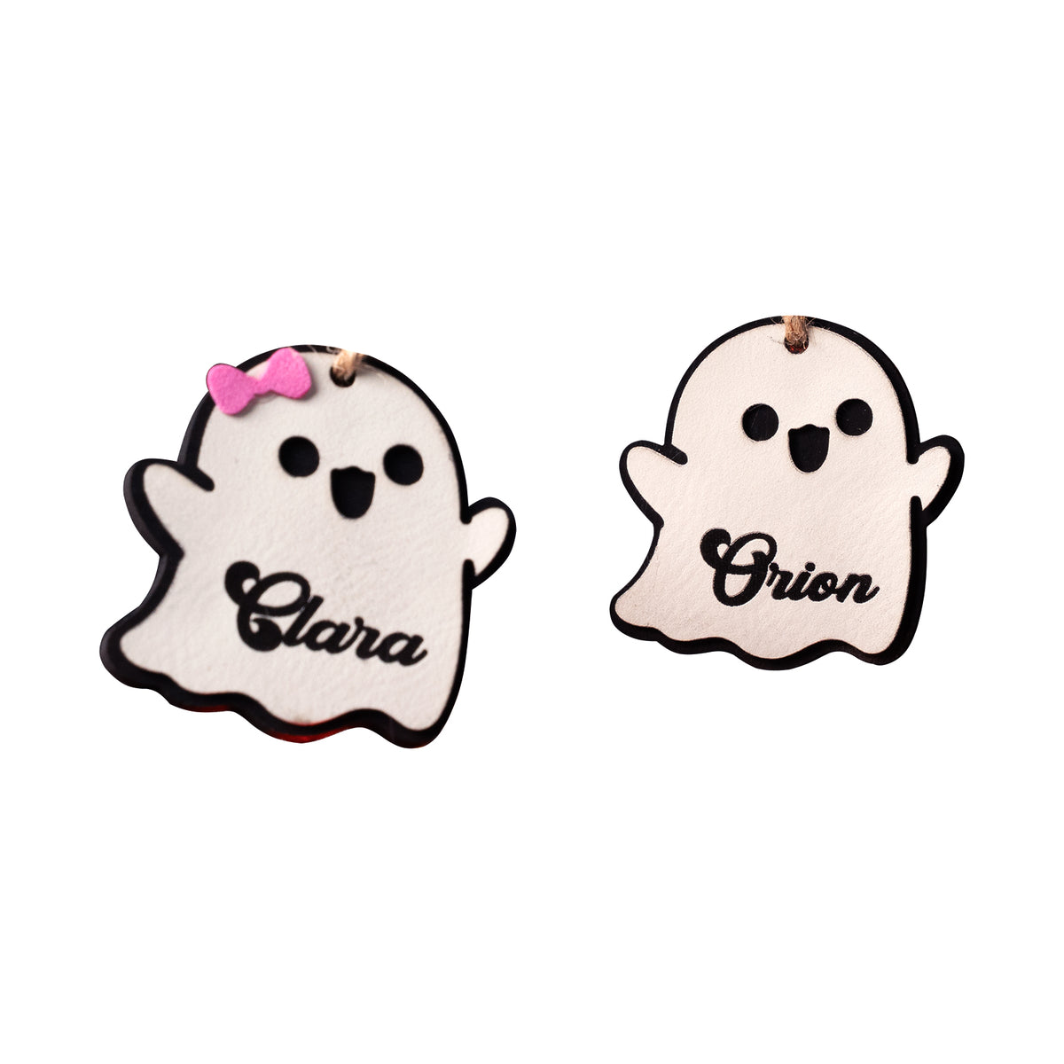 Cute Ghost Name Tag