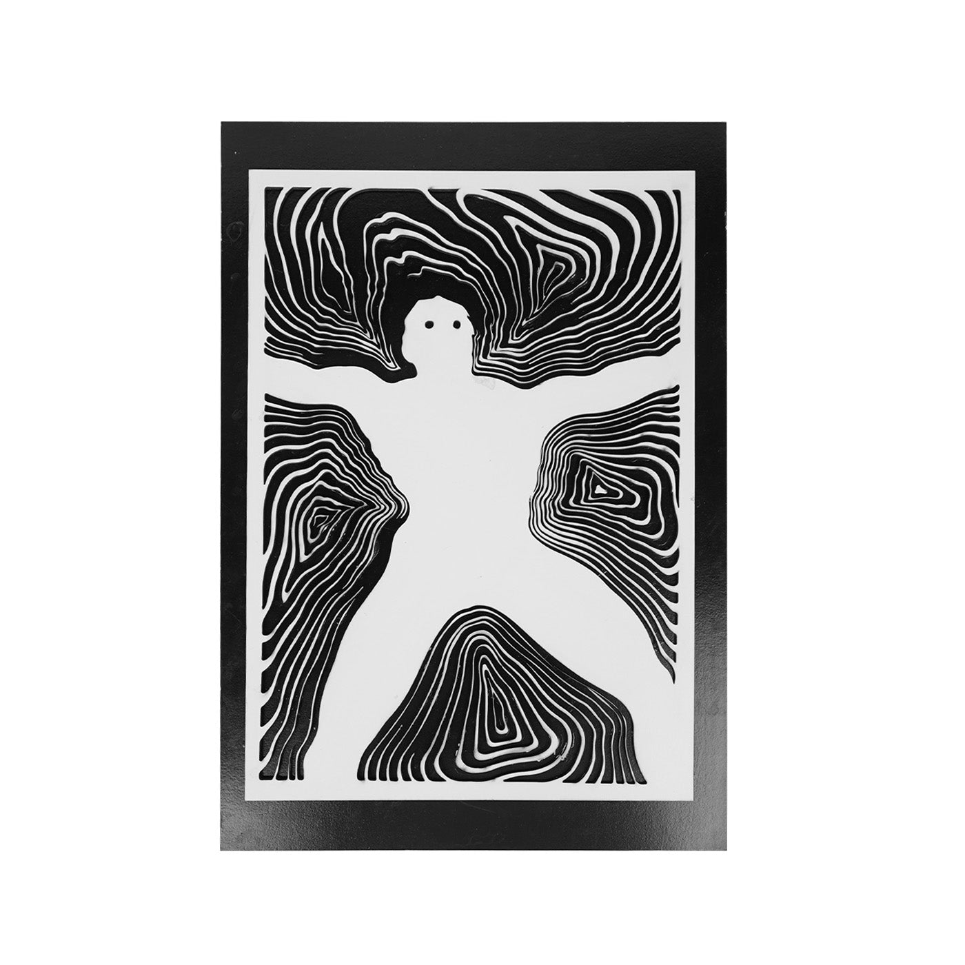 Shadow Man Decorative Artpainting