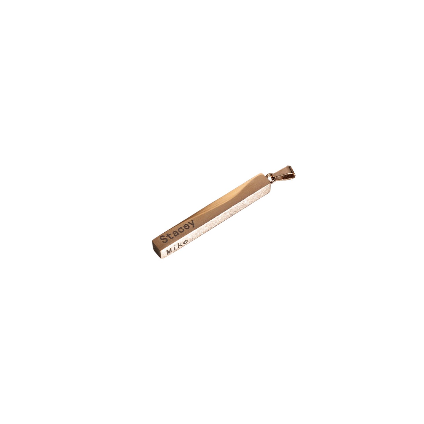 Custom Bar Pendant Engraving