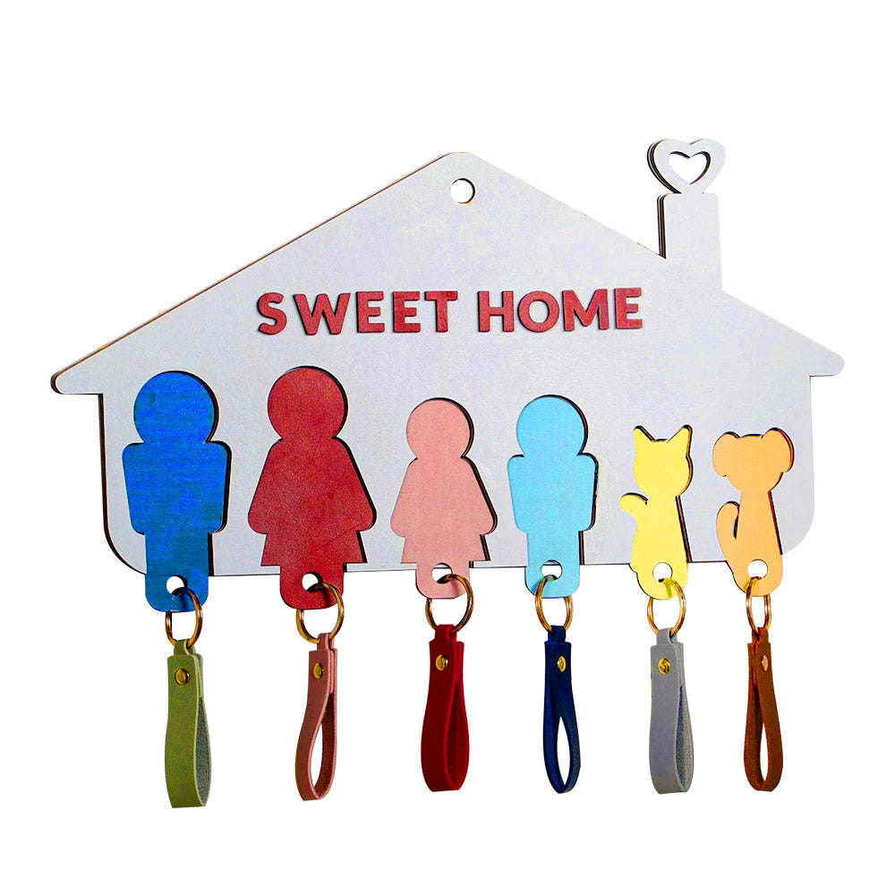 Family Keychain Holder 01