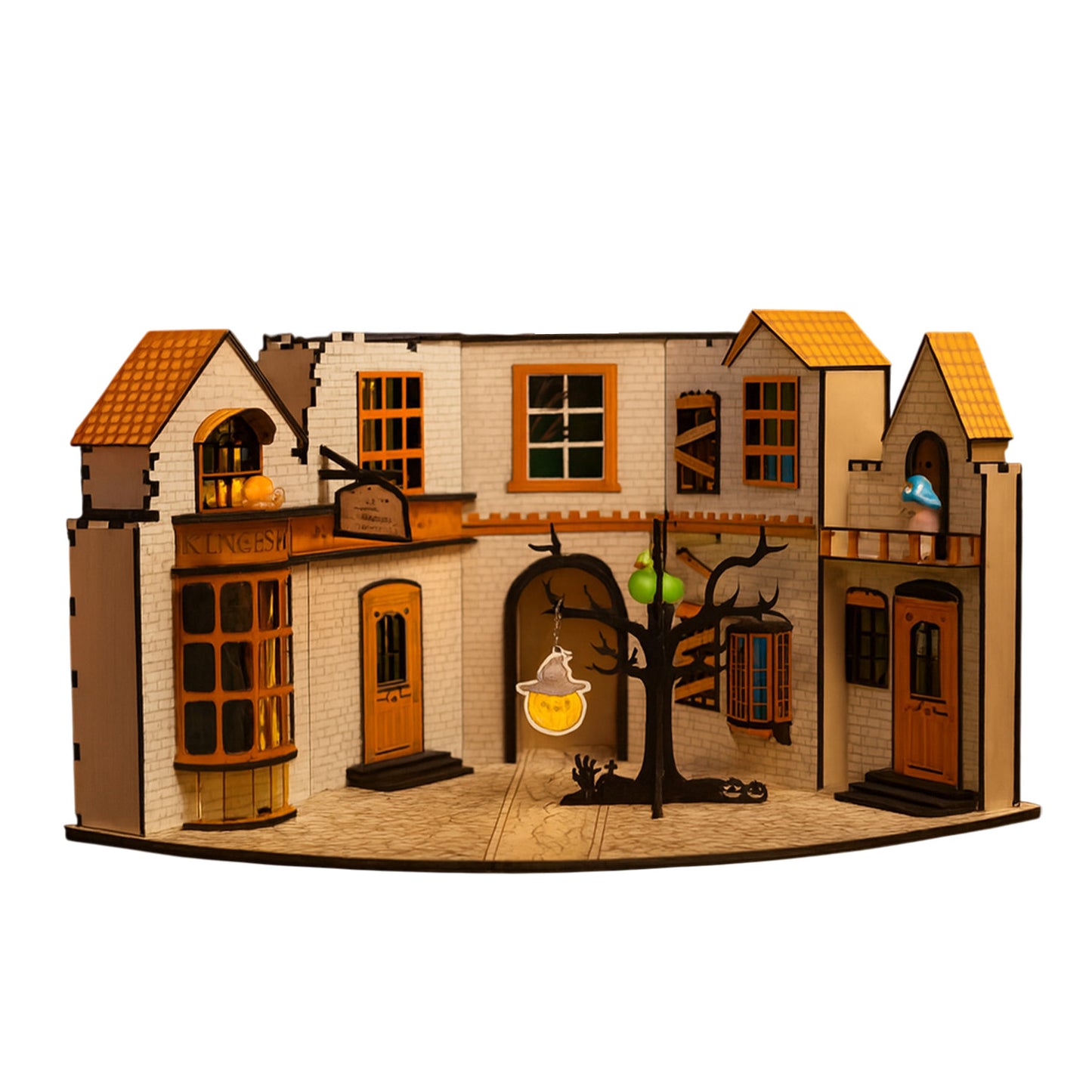 Halloween Town Square Model