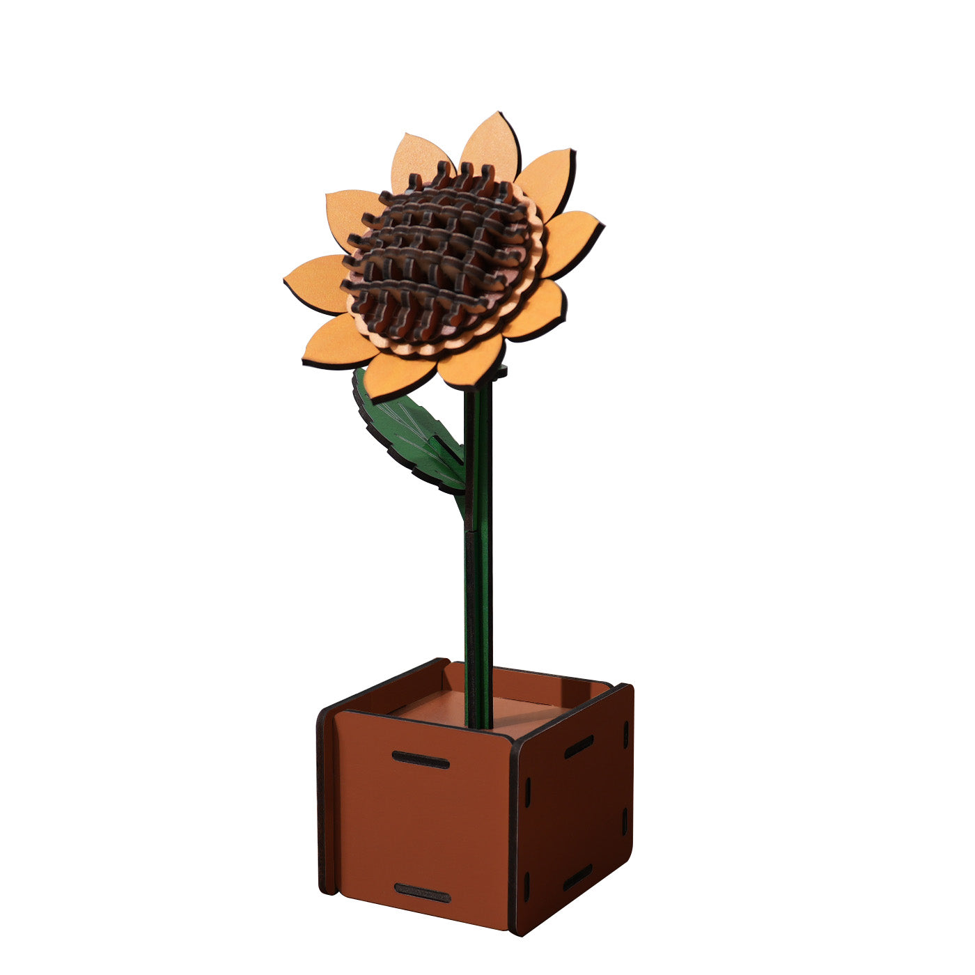 Wooden Sunflower