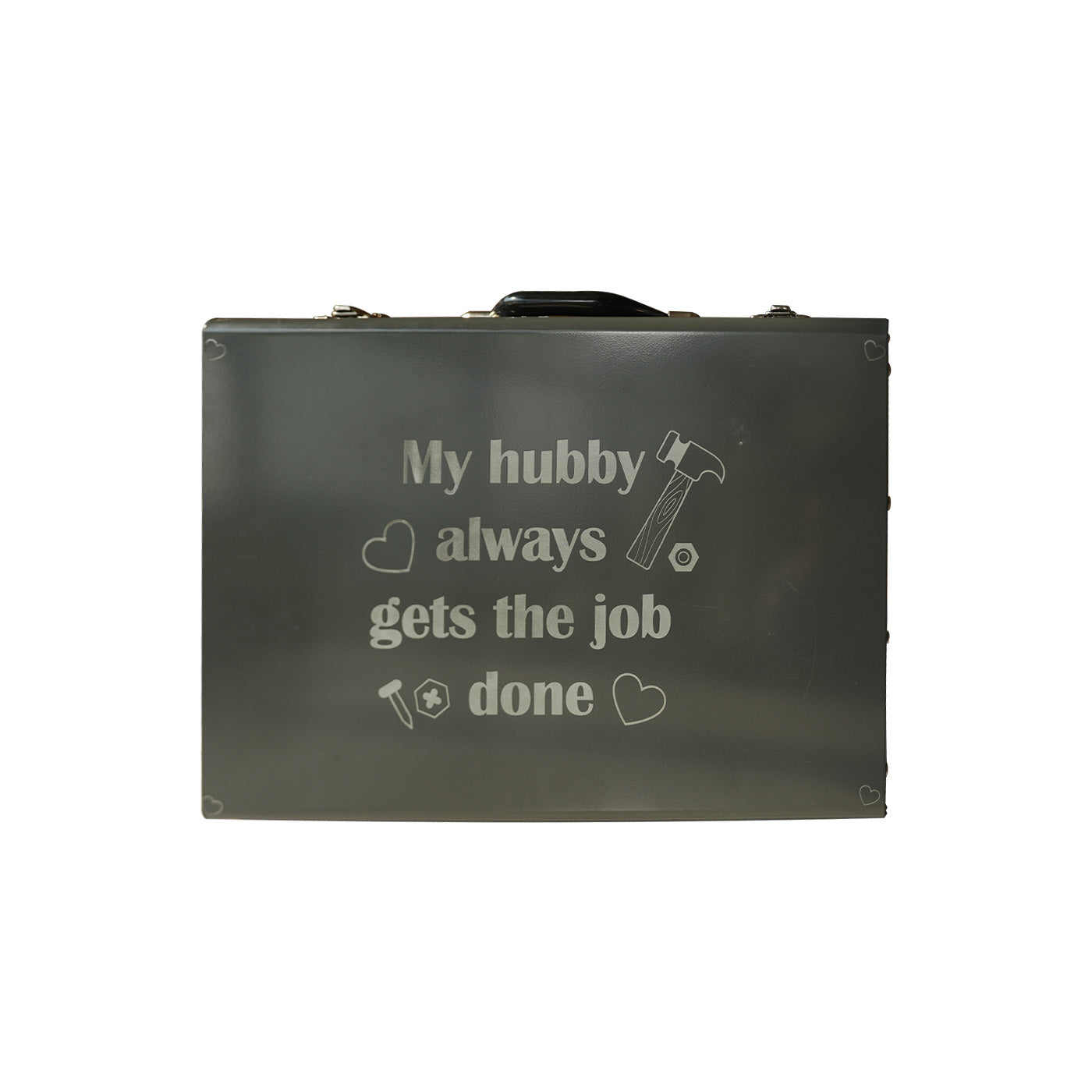 Metal Tool Box Engraving