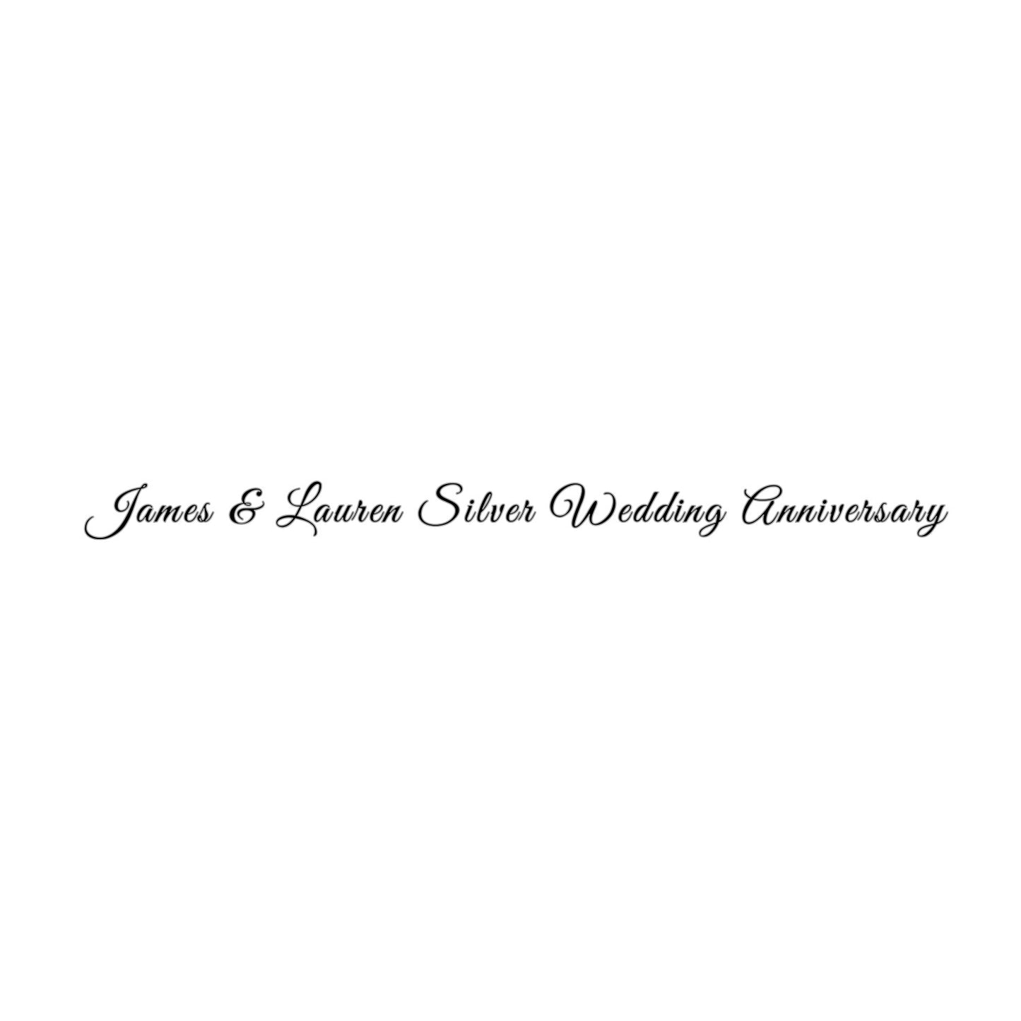 Anniversay Celebration Spoon Engraving