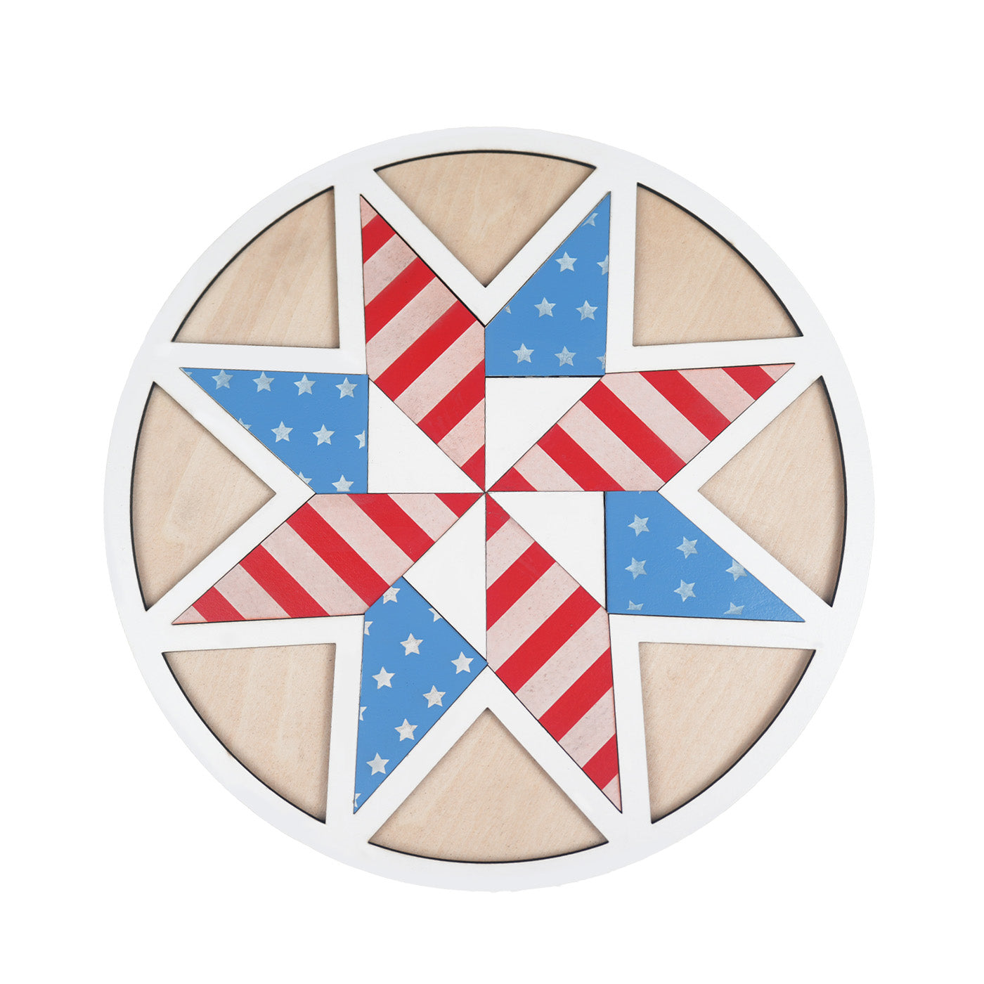 Independence Day Geometric Wall Hanging Decoration
