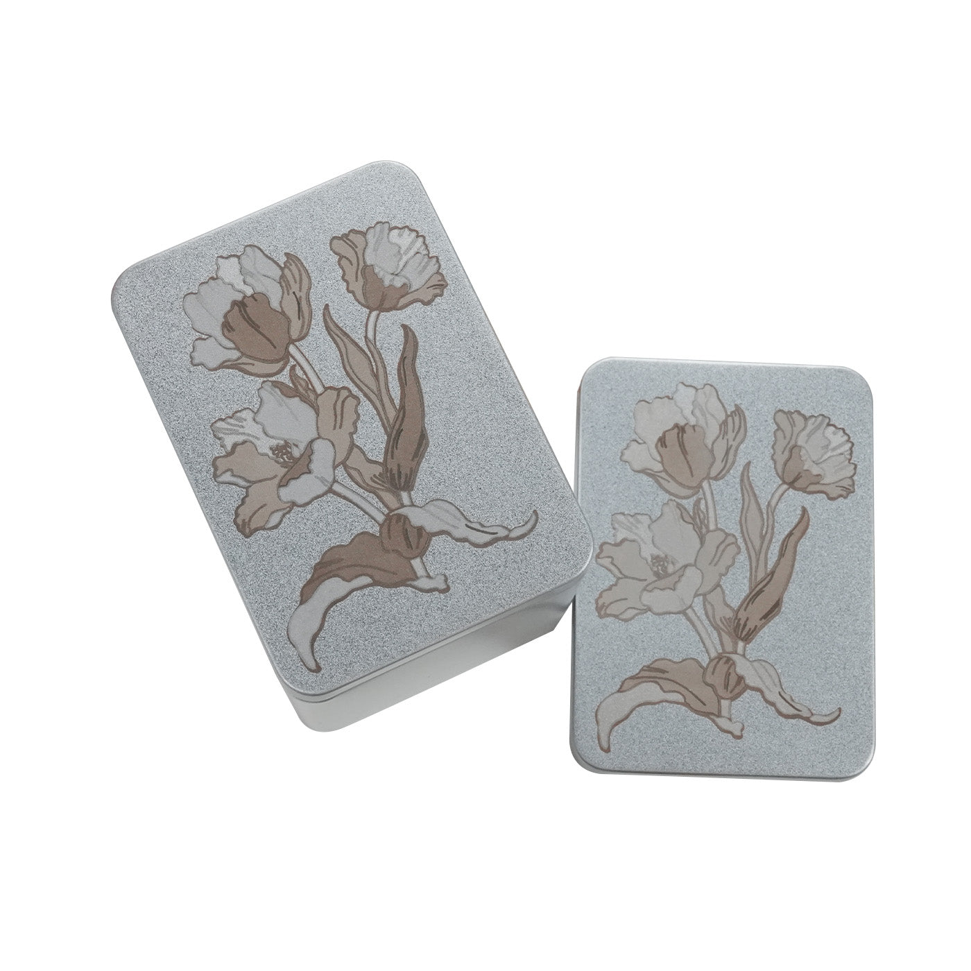 Tulip Metal Box Engraving