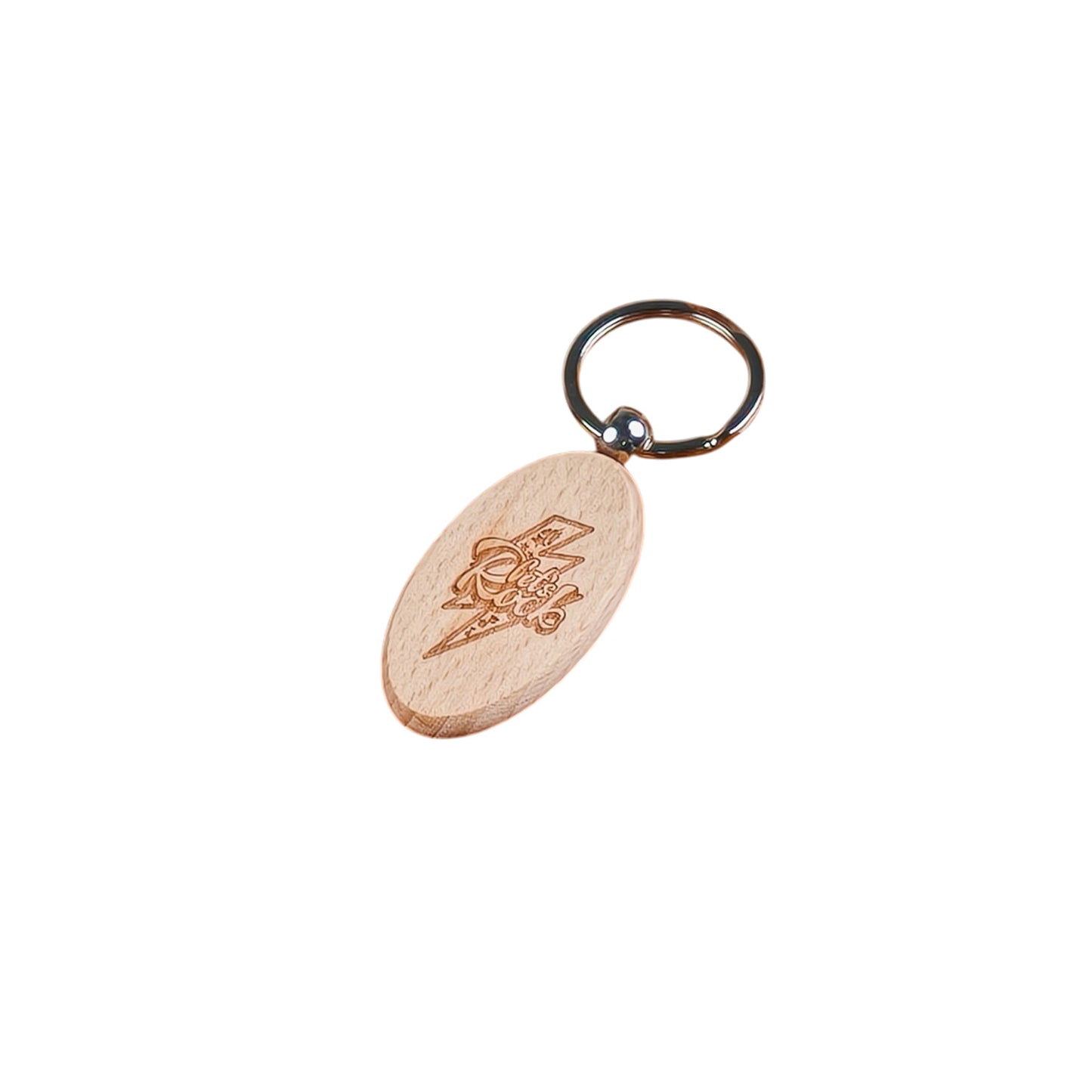 Wooden Keychain Engraving Pattern