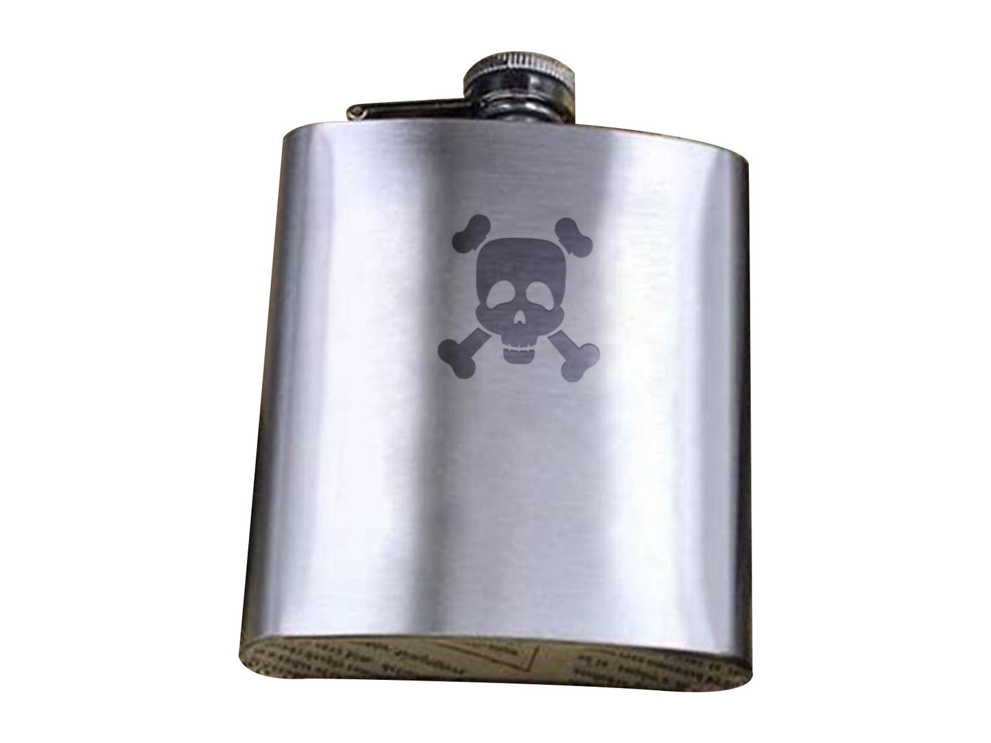 Engraved Stainless Steel Flask 02