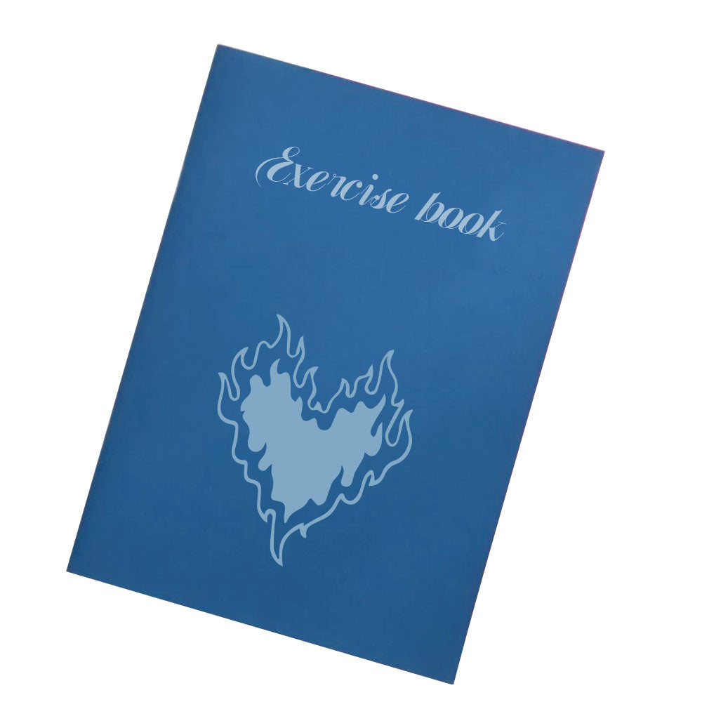 Paper Notebook Covers 06 - Flaming Heart