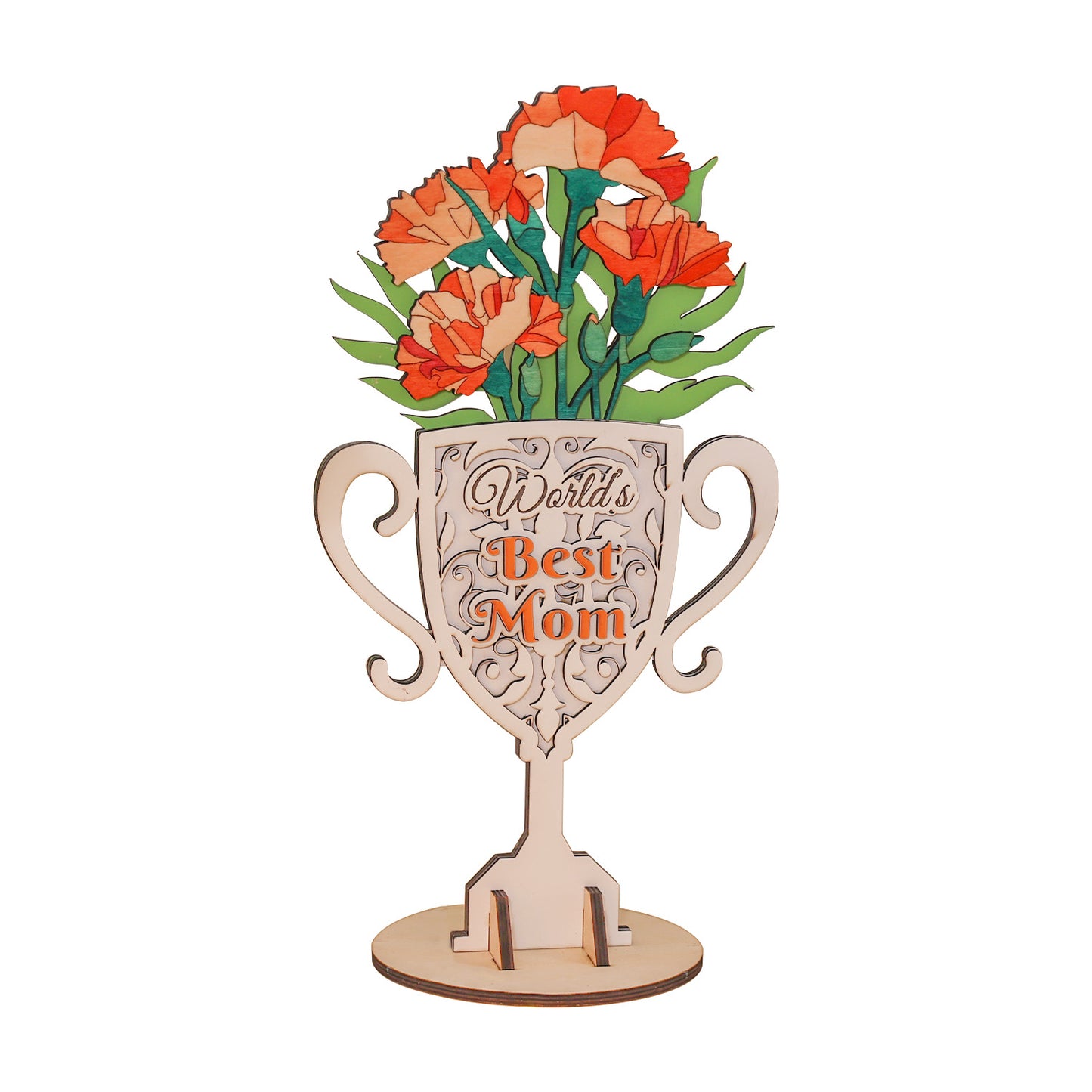 Mother's Day Carnation Trophy Ornament