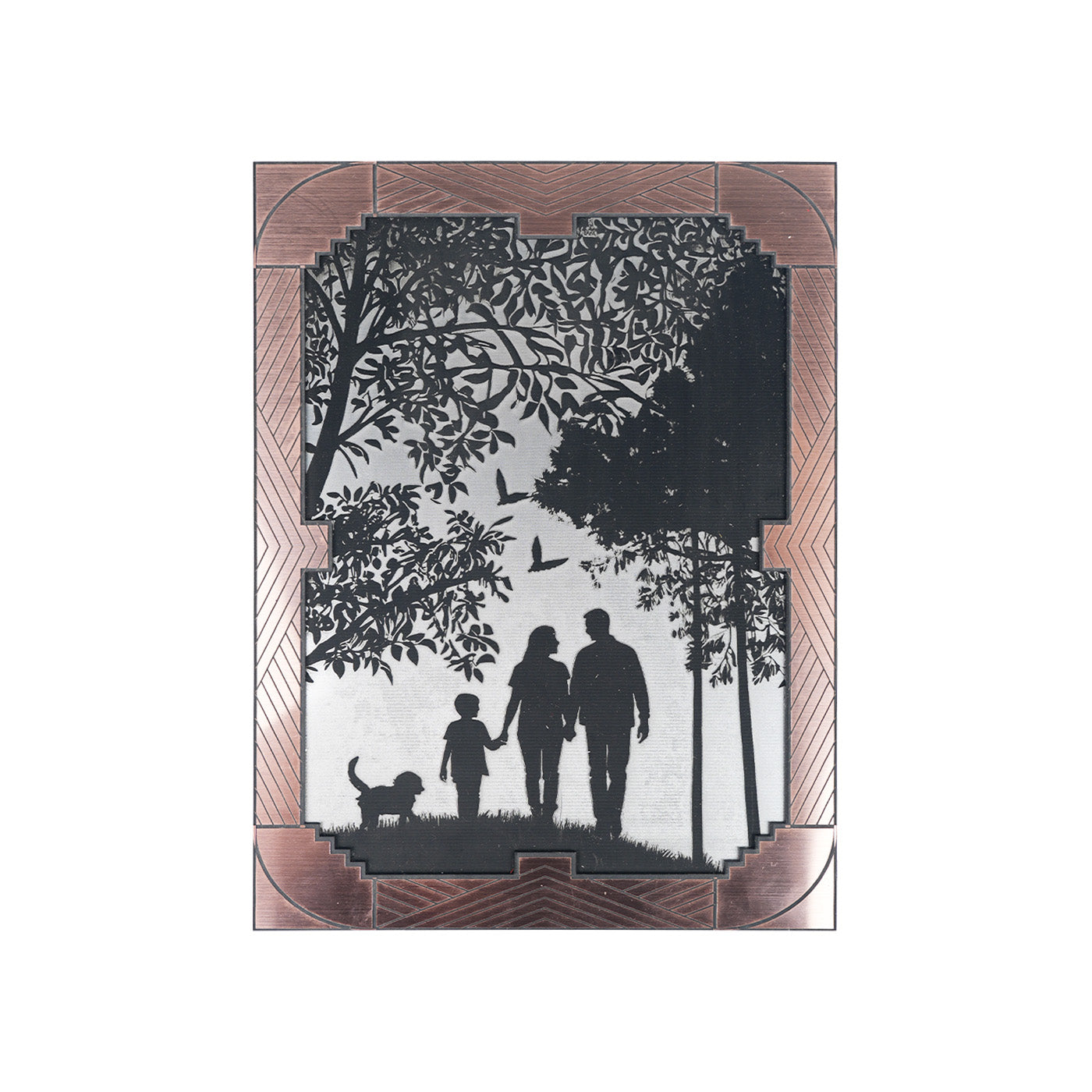 ABS acrylic photo frame photo engraving