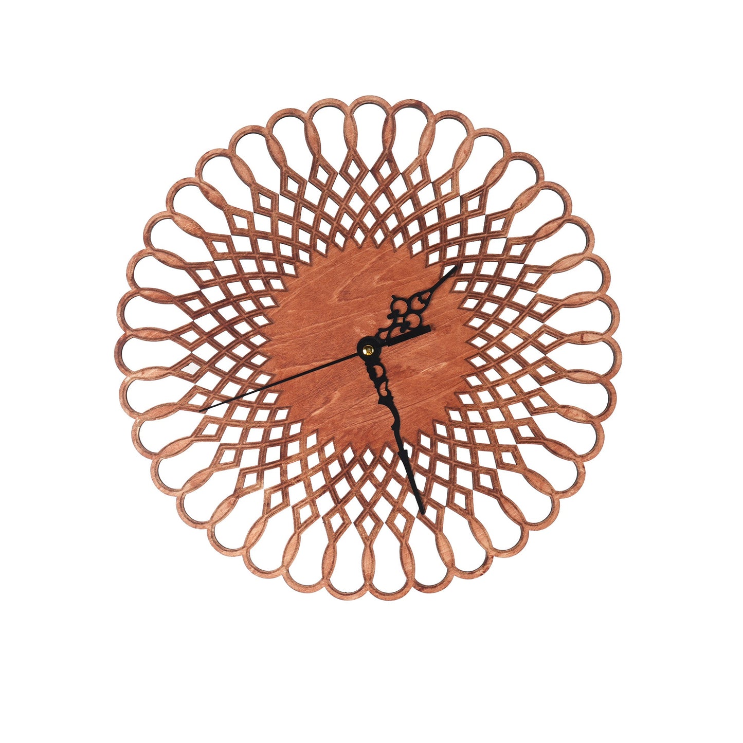 Geometric Curve Wall Clock