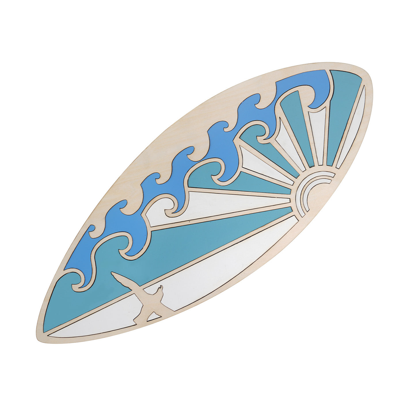 Summer Surfboard Wall Decor