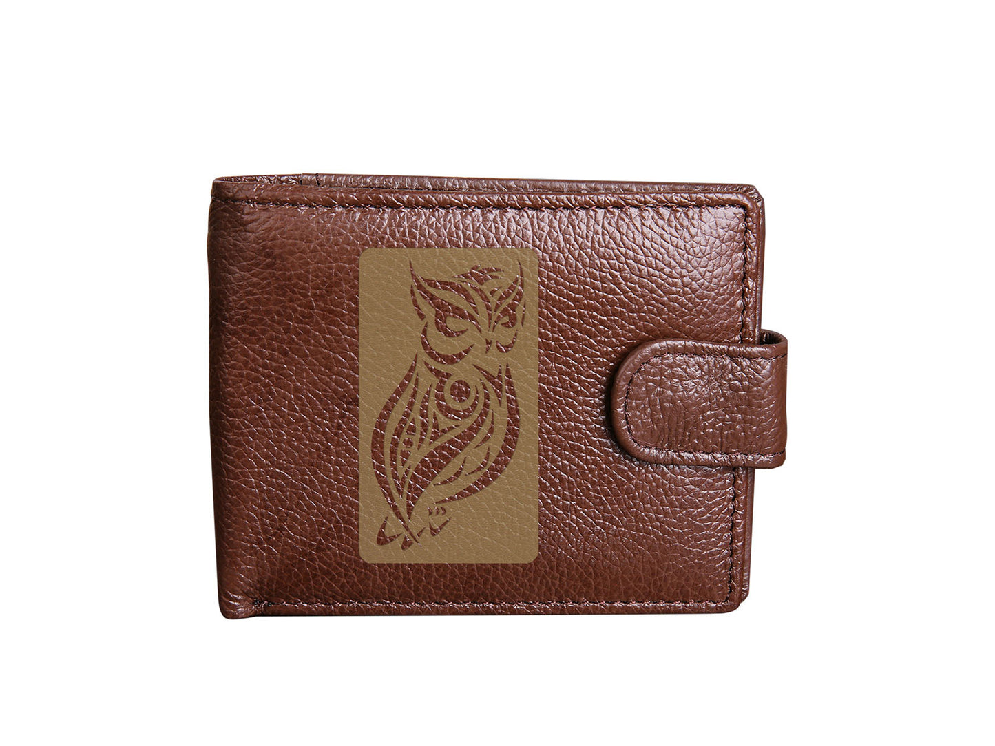 Engraved Leather Wallet 15