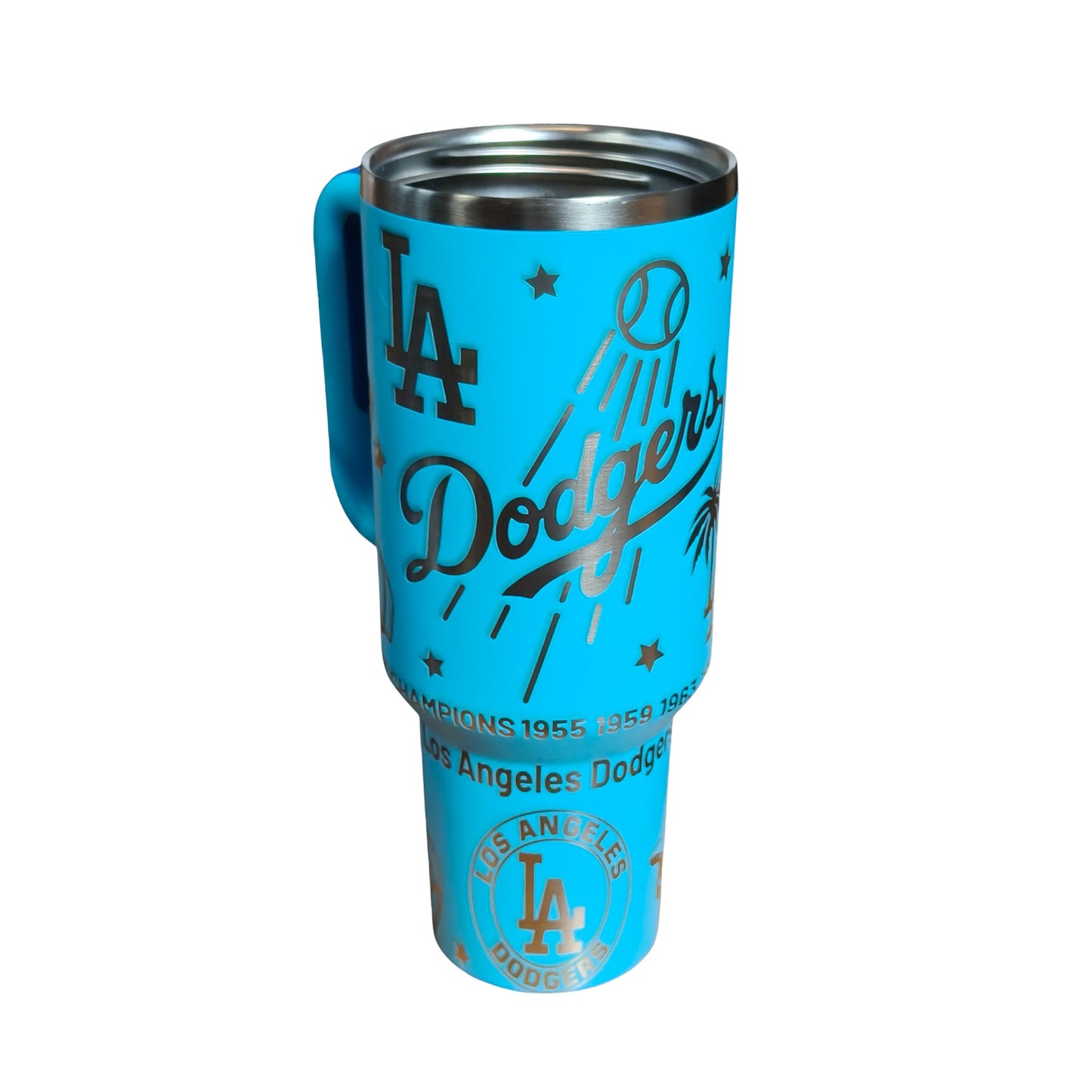 Father's Day Baseball Theme Stanely Tumbler Mug Engraving