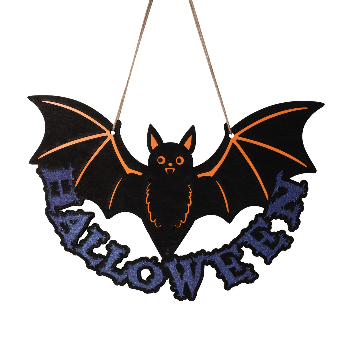 Halloween Bat Decorative Hanging Decoration Sign
