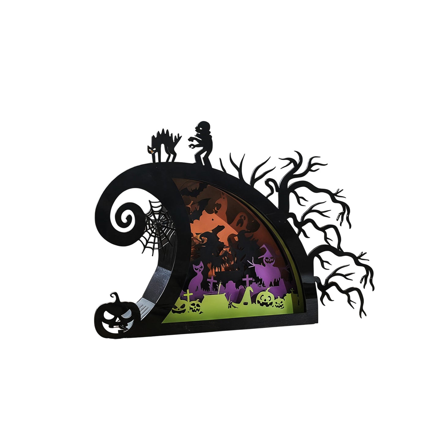 Halloween Multi-Layer Acrylic Paper Ornament