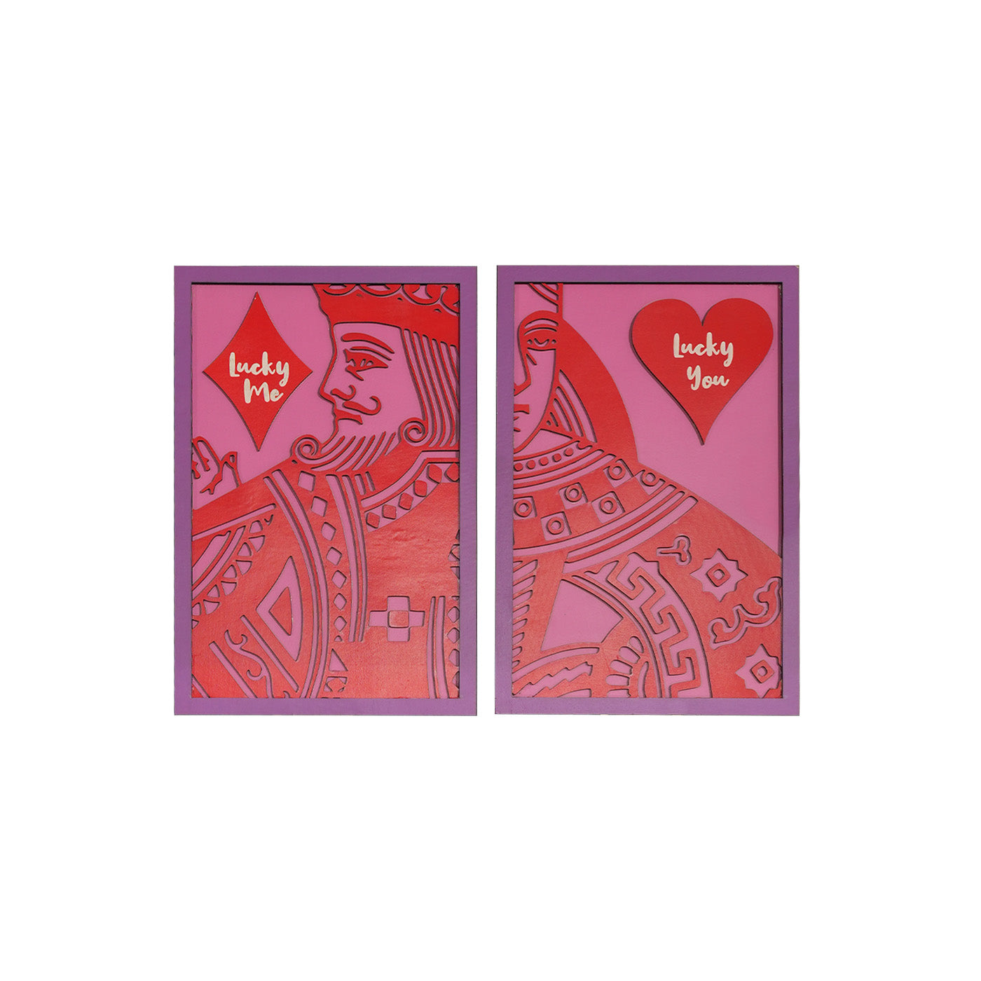 Valentine's Day King and Queen Wall Art