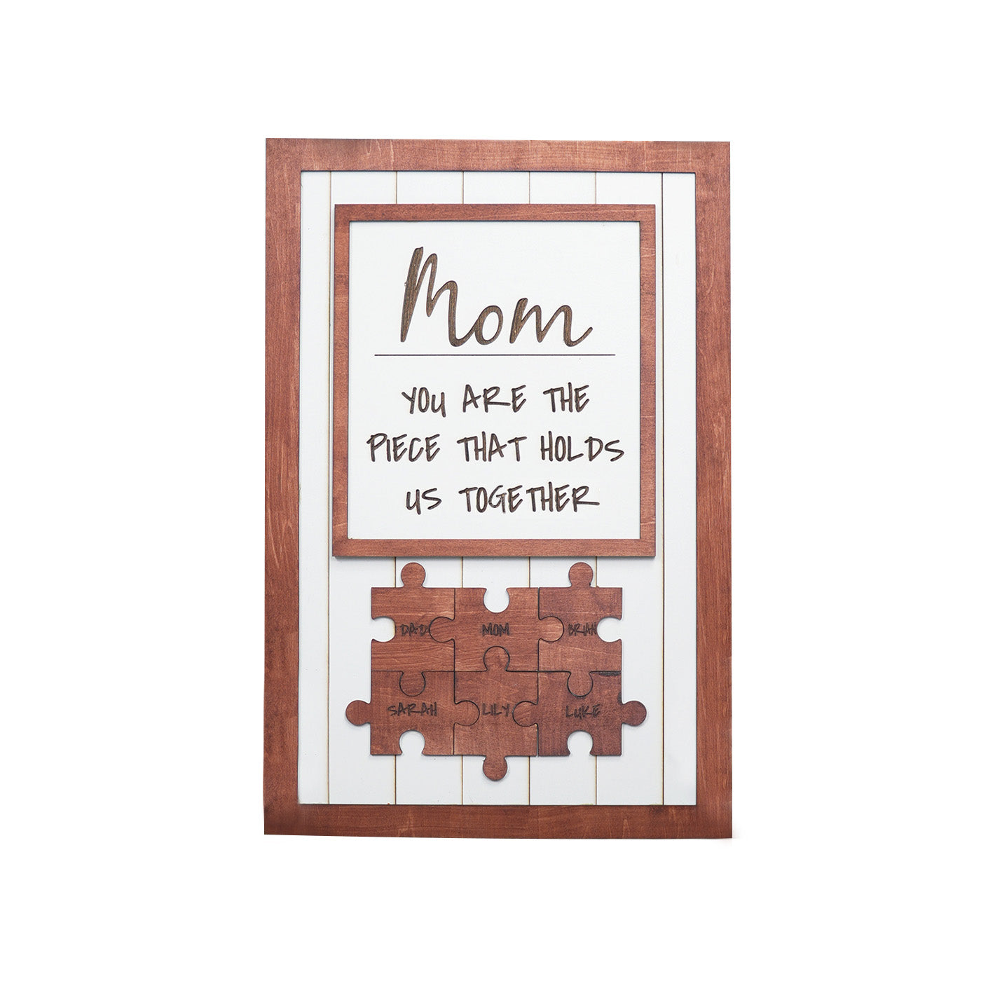 Mothers Day Scrabble Puzzle Frame