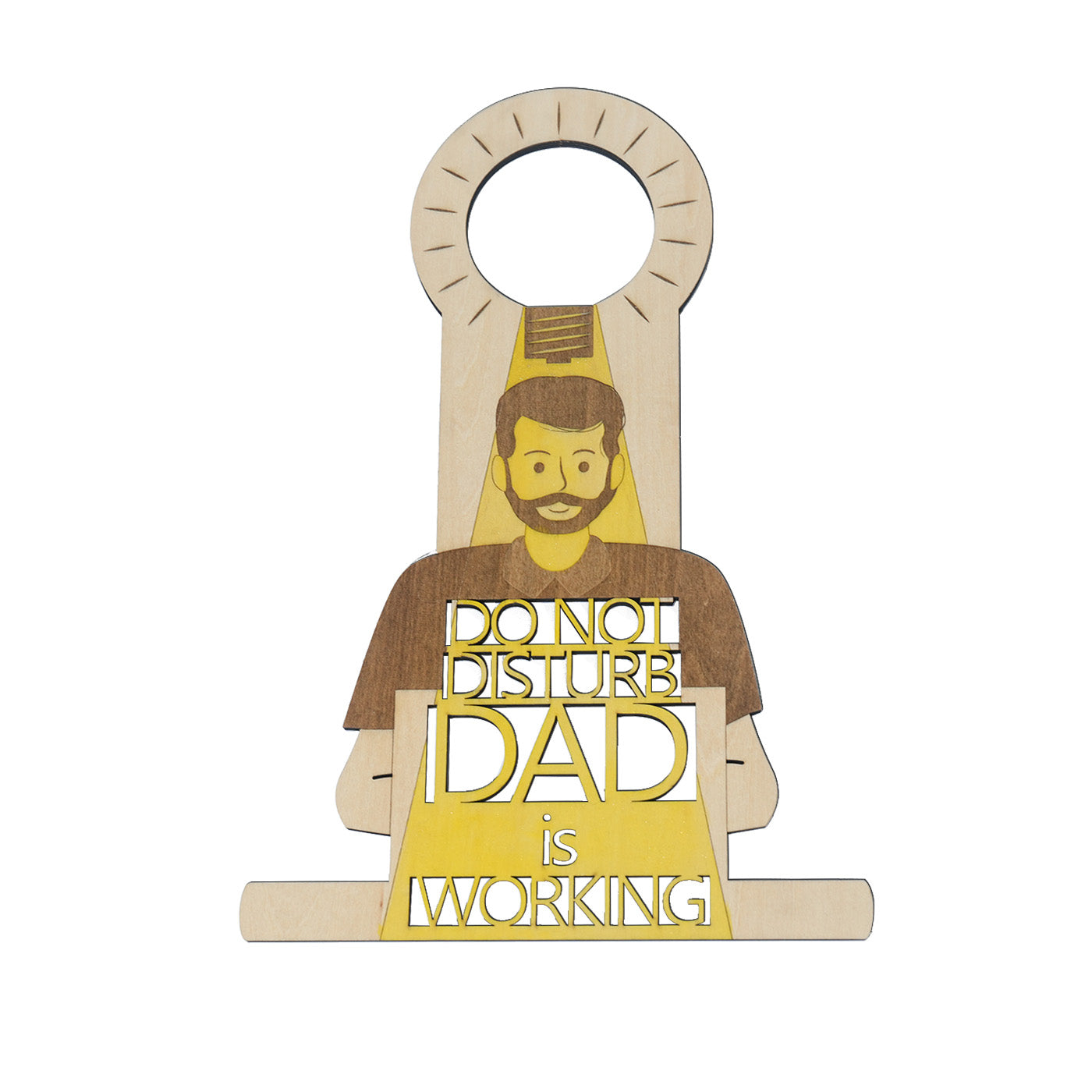 Do Not Disturb Dad Sign