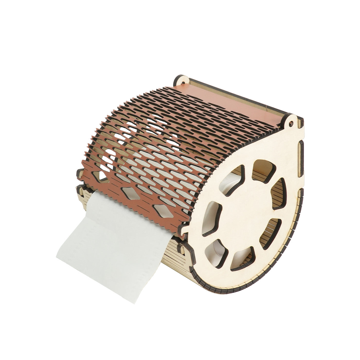 Wooden Toilet Paper Roll Holde