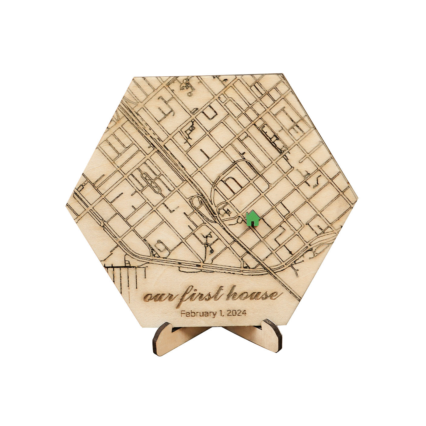 Property Address GPS Map Sign