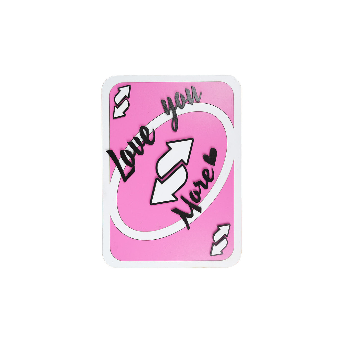 Valentine's Day Uno Love Ornament