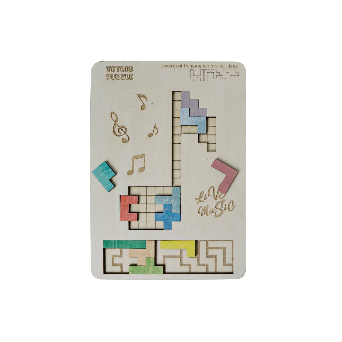 Early Education Music Note Puzzle Toy