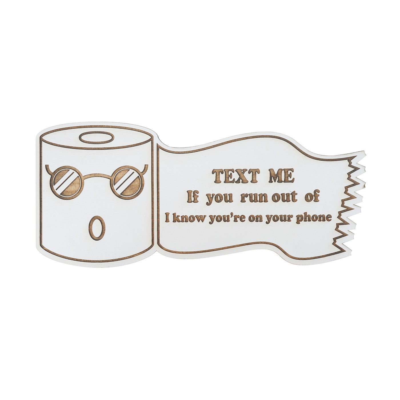 Paper towel reminder sign