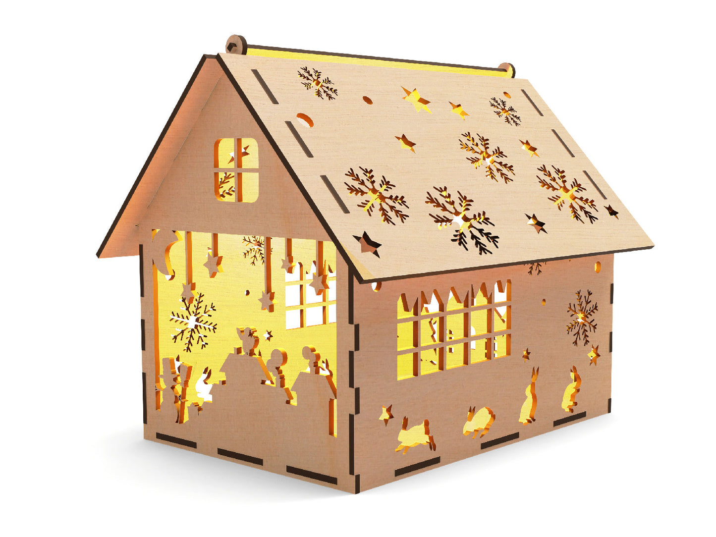 Christmas House Lanterns 02