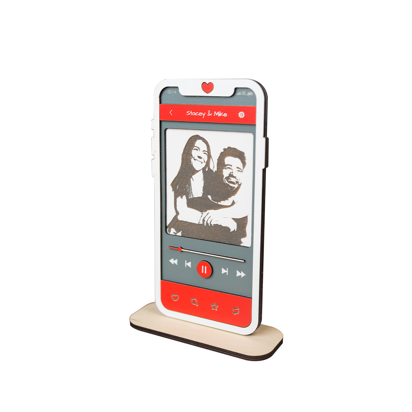 Valentine's Day Music Player Ornament