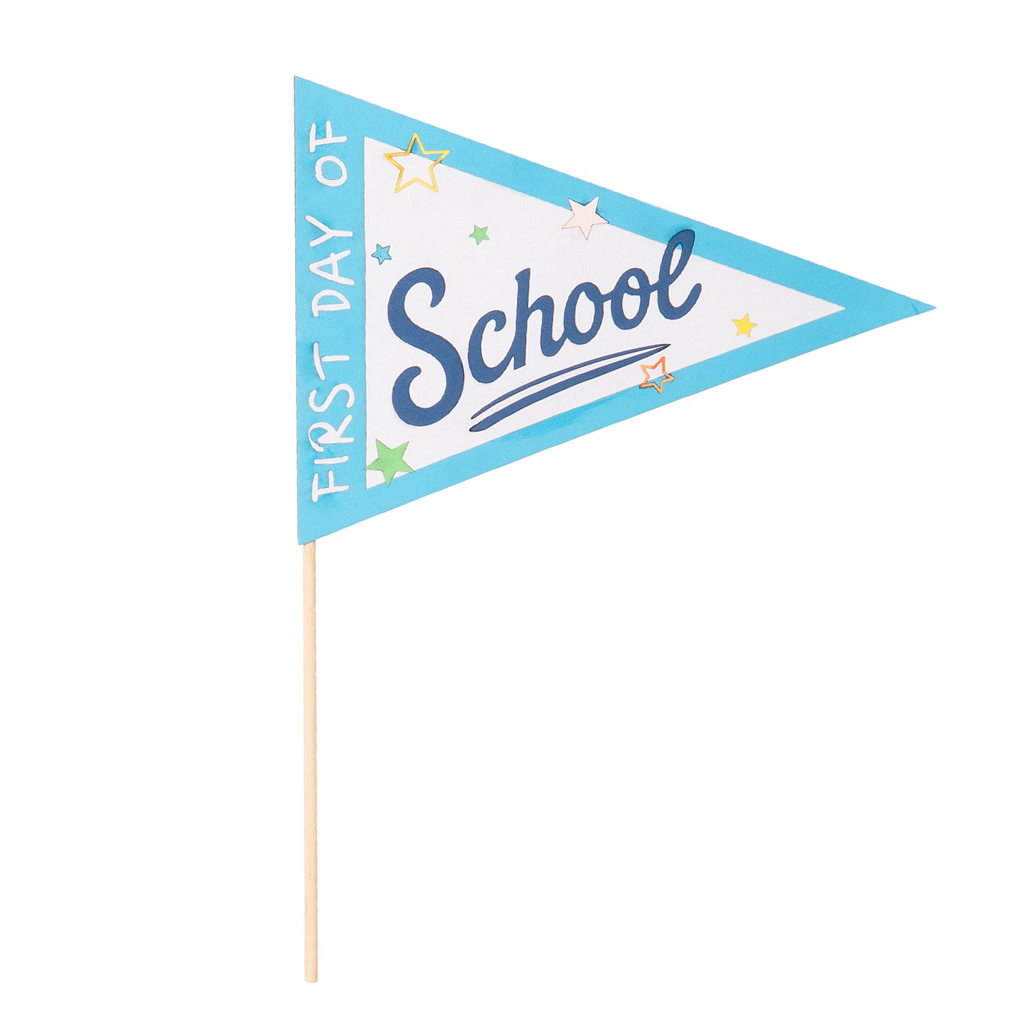 First Day of School Pennant Sign