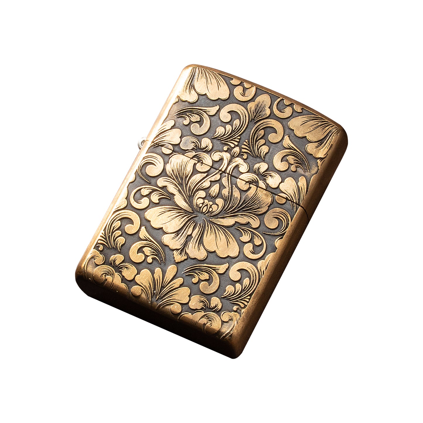 Vintage Pattern Zippo Lighter Deep Engraving