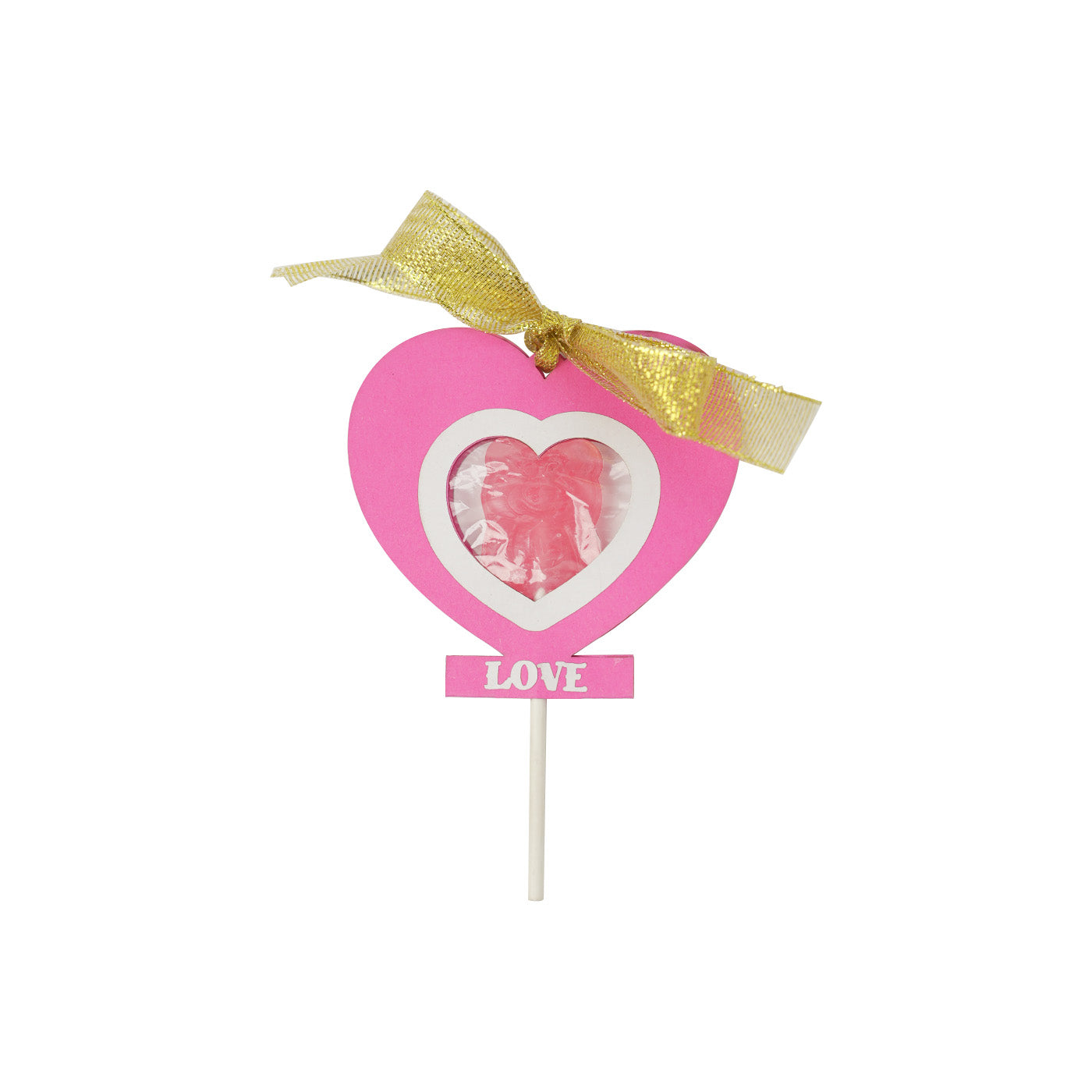 Valentine's Day Paper Lollipop Holder
